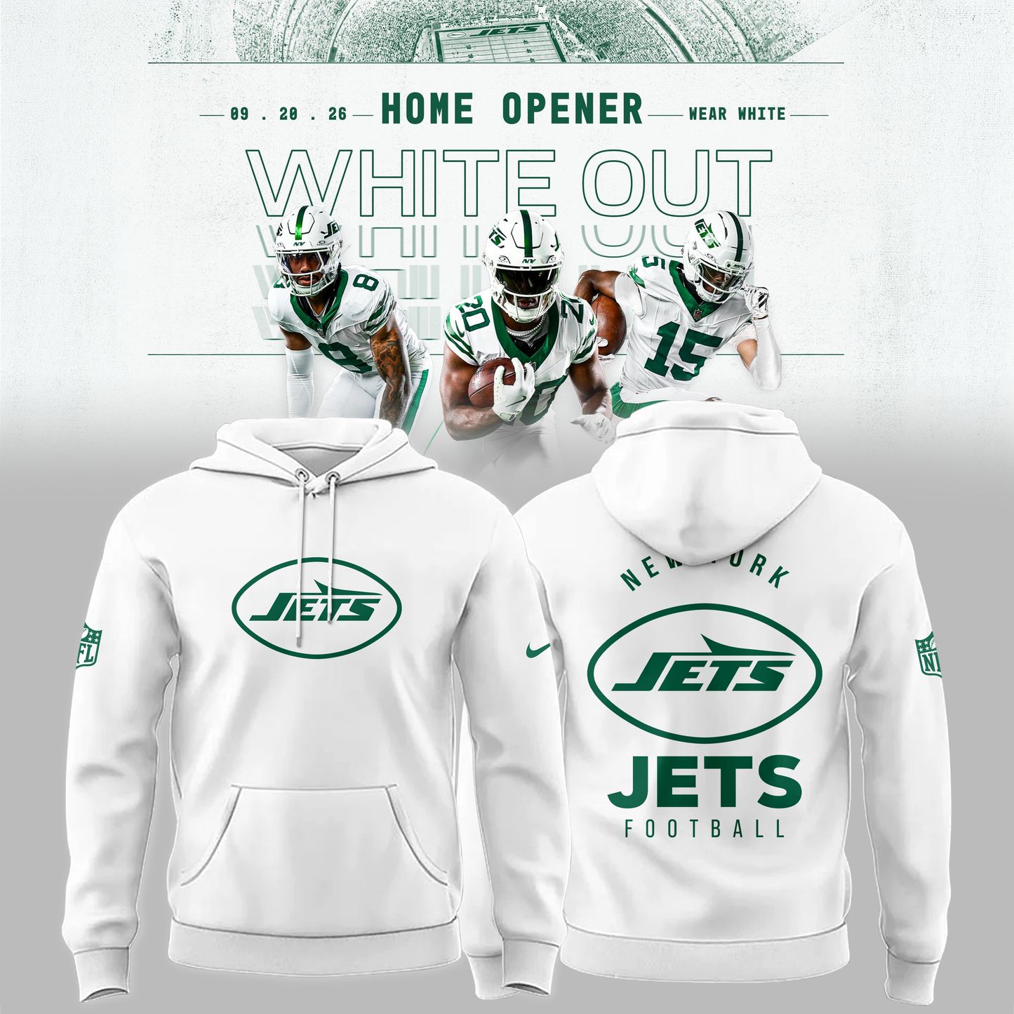 New York Jets - White Out 2026 Limited Edition