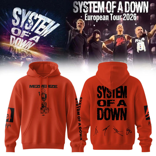 System of a Down “Europe / UK Stadium Tour 2026” signed xHoodie