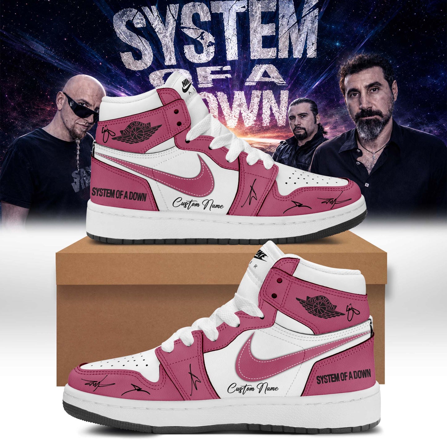 System of a Down "Europe / UK Stadium Tour 2026"  Signature Limited Edition - Shoes 2