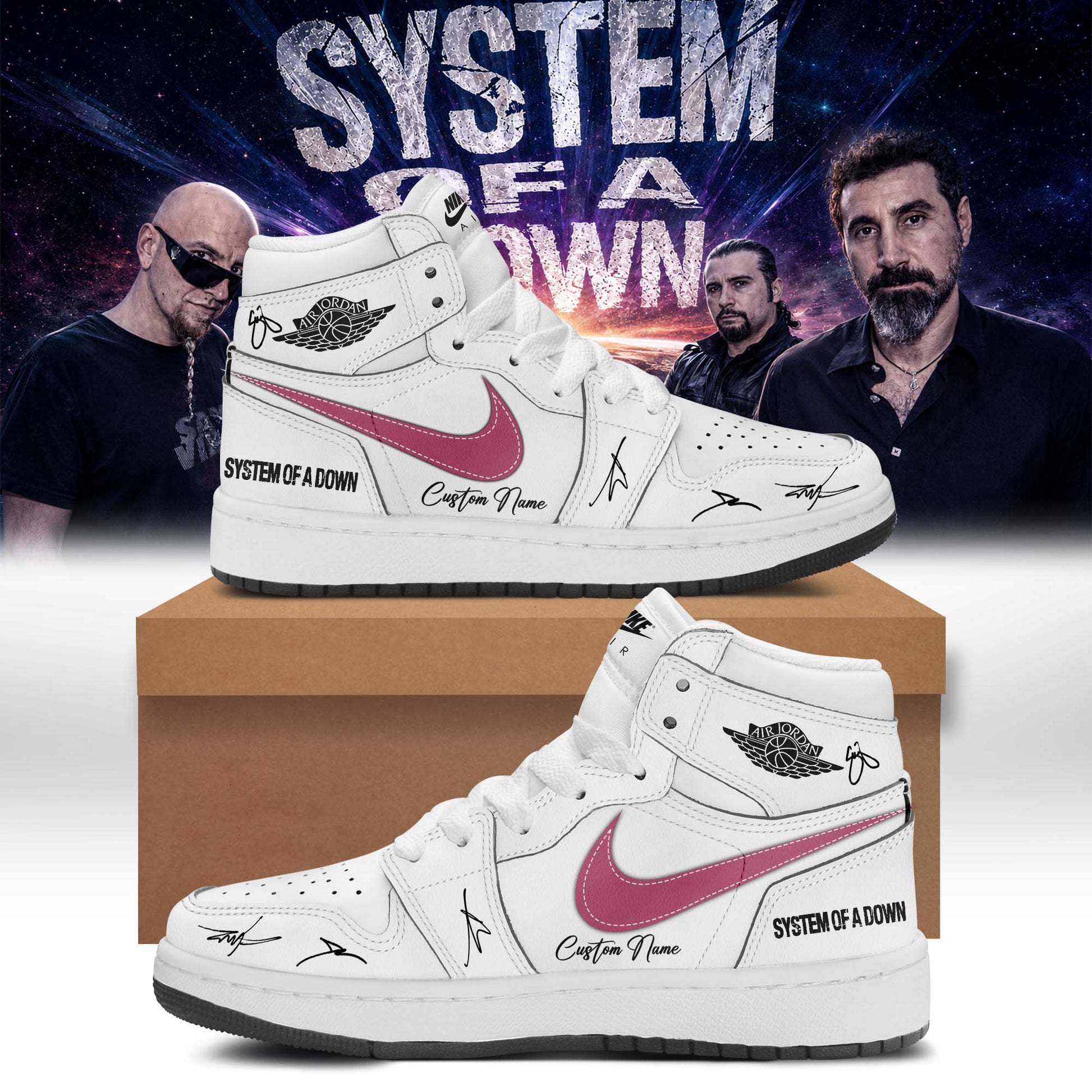 System of a Down "Europe / UK Stadium Tour 2026"  Signature Limited Edition - Shoes 3