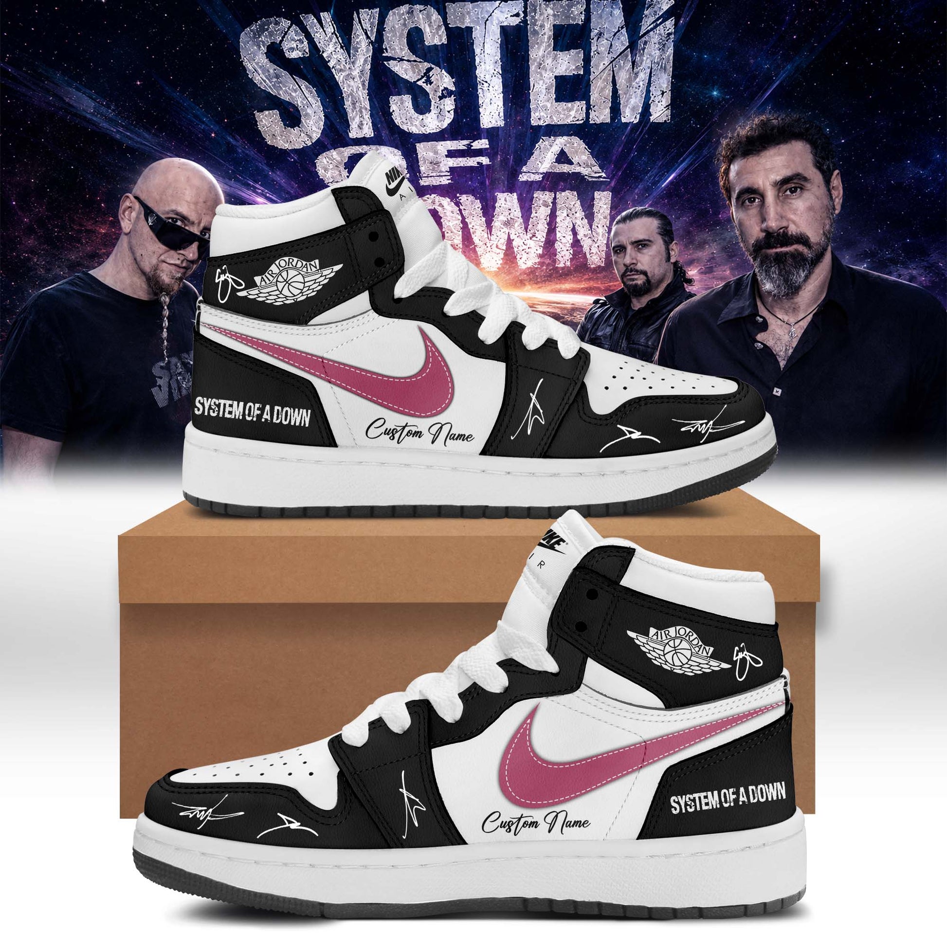 System of a Down "Europe / UK Stadium Tour 2026"  Signature Limited Edition - Shoes 1
