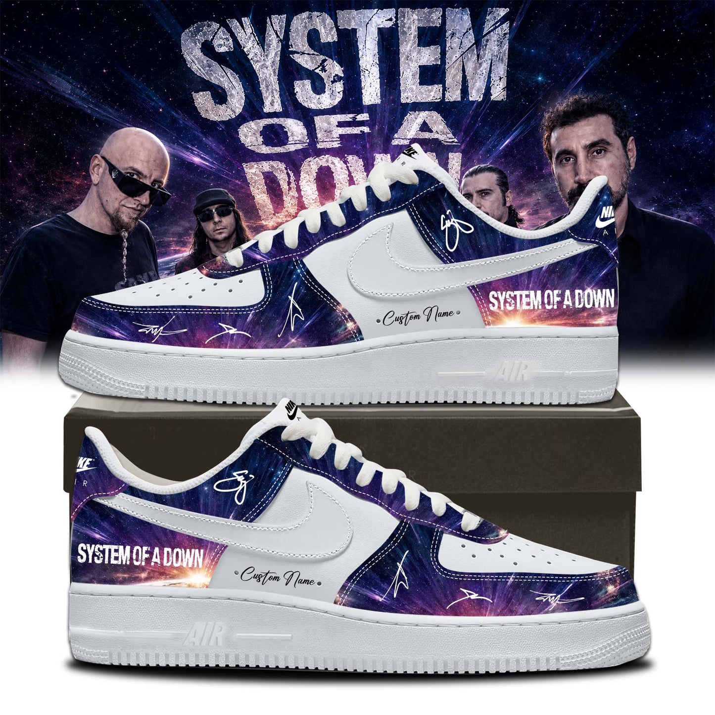 System of a Down "Europe / UK Stadium Tour 2026"  Signature Limited Edition - Shoes