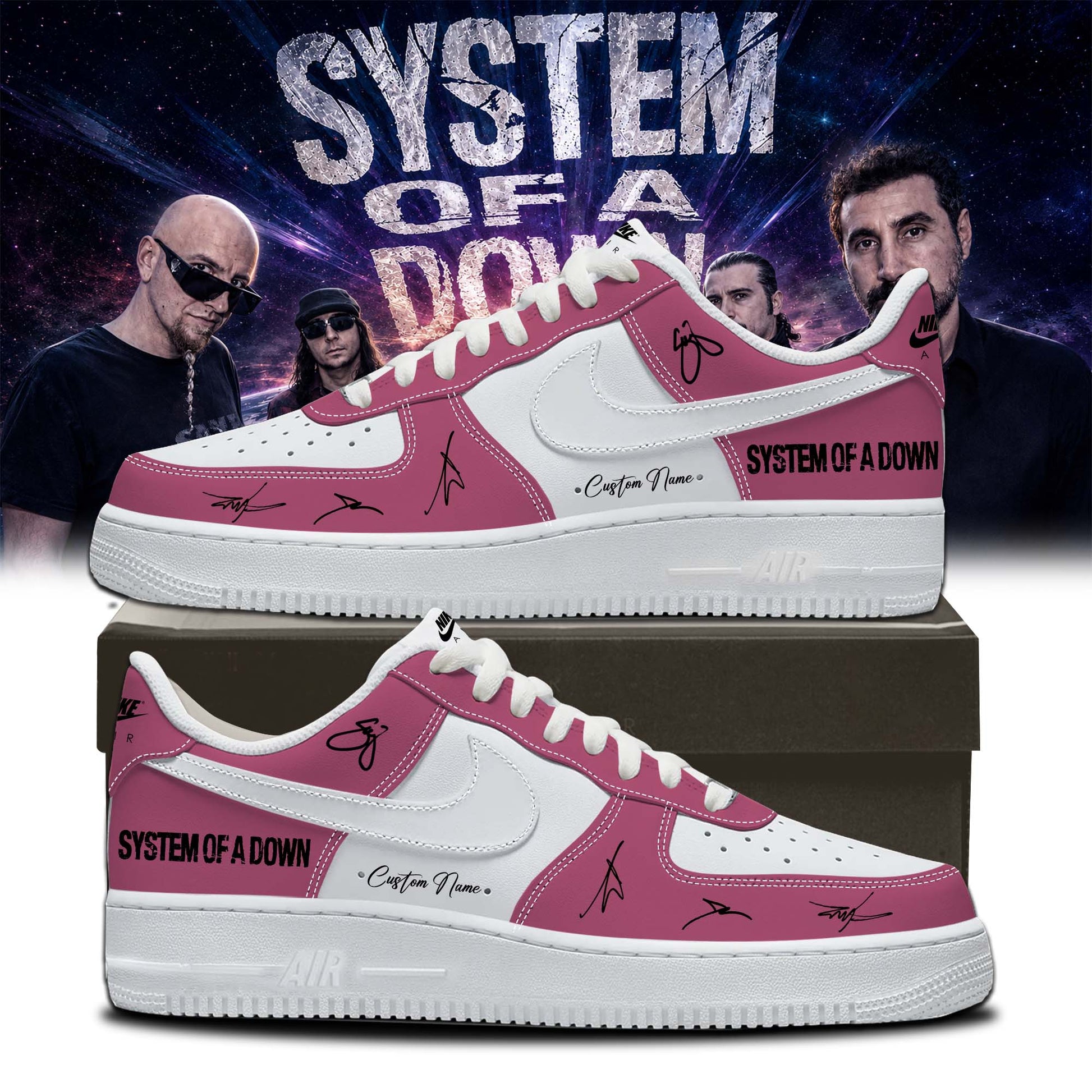 System of a Down "Europe / UK Stadium Tour 2026"  Signature Limited Edition - Shoes 2