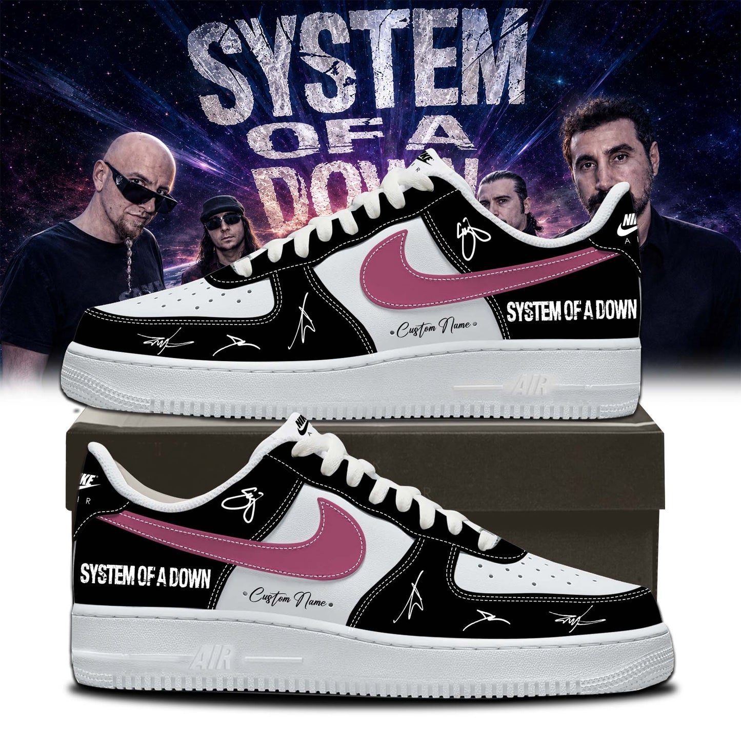 System of a Down "Europe / UK Stadium Tour 2026"  Signature Limited Edition - Shoes 1
