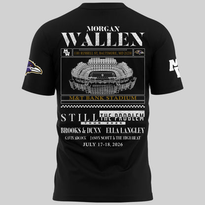 Exclusive Version Baltimore Ravens xMW  Black Tshirt 2026