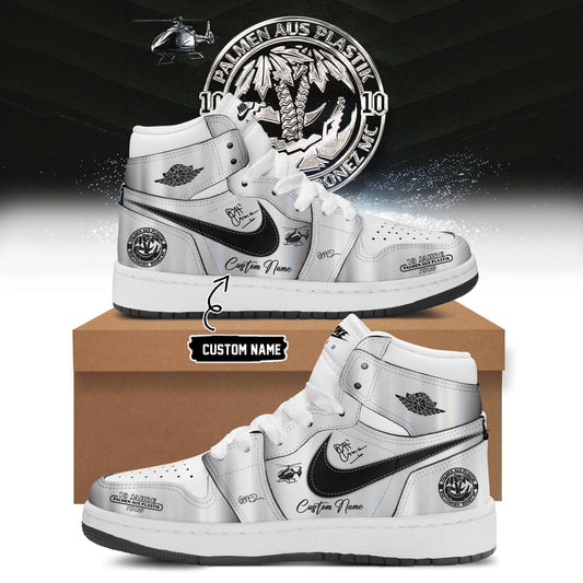 __RAF Camora &amp; Bonez MC "10 Jahre Palmen aus Plastik Tour" . Limited Edition Signature Shoes 2--