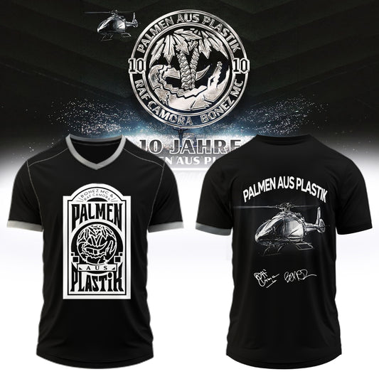 _,,RAF Camora &amp; Bonez MC "10 Jahre Palmen aus Plastik Tour" . Limited Edition Signature Jersey