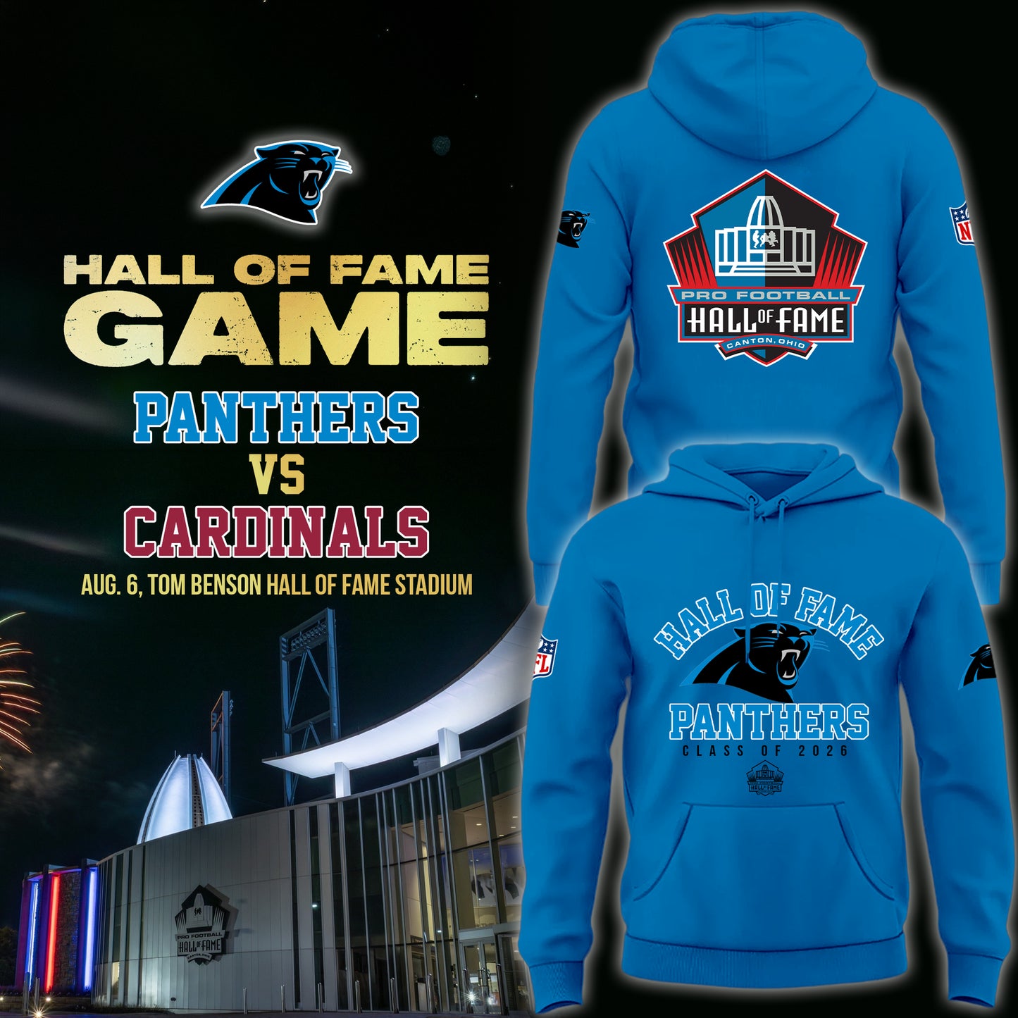 Carolina Panthers - Hall of Fame Game 2026