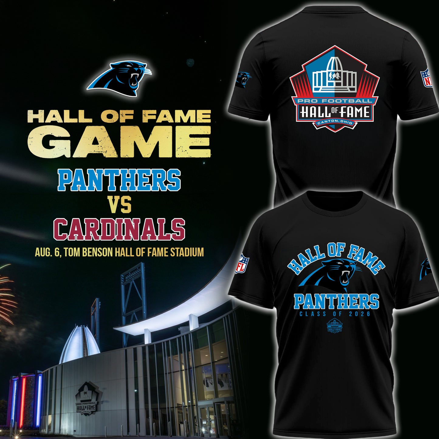 Carolina Panthers - Hall of Fame Game 2026