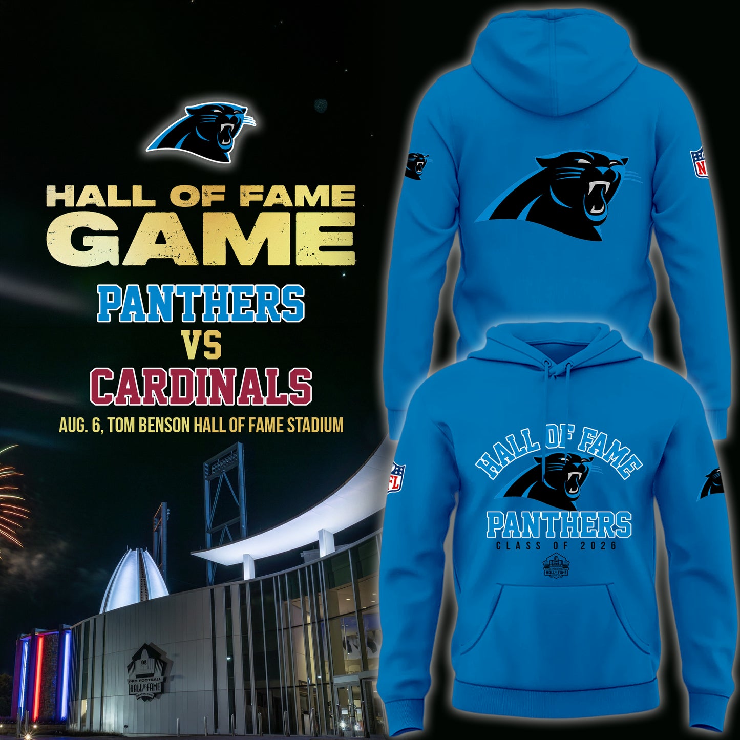 Carolina Panthers - Hall of Fame Game 2026