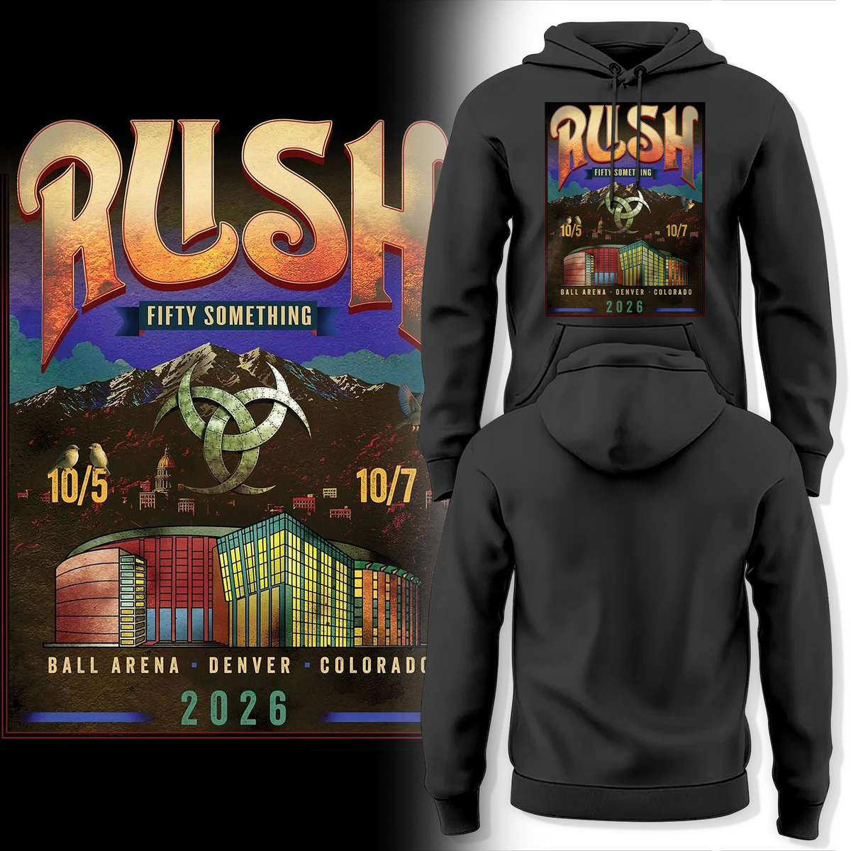 Fifty Something Tour 2026 Houston Hoodie