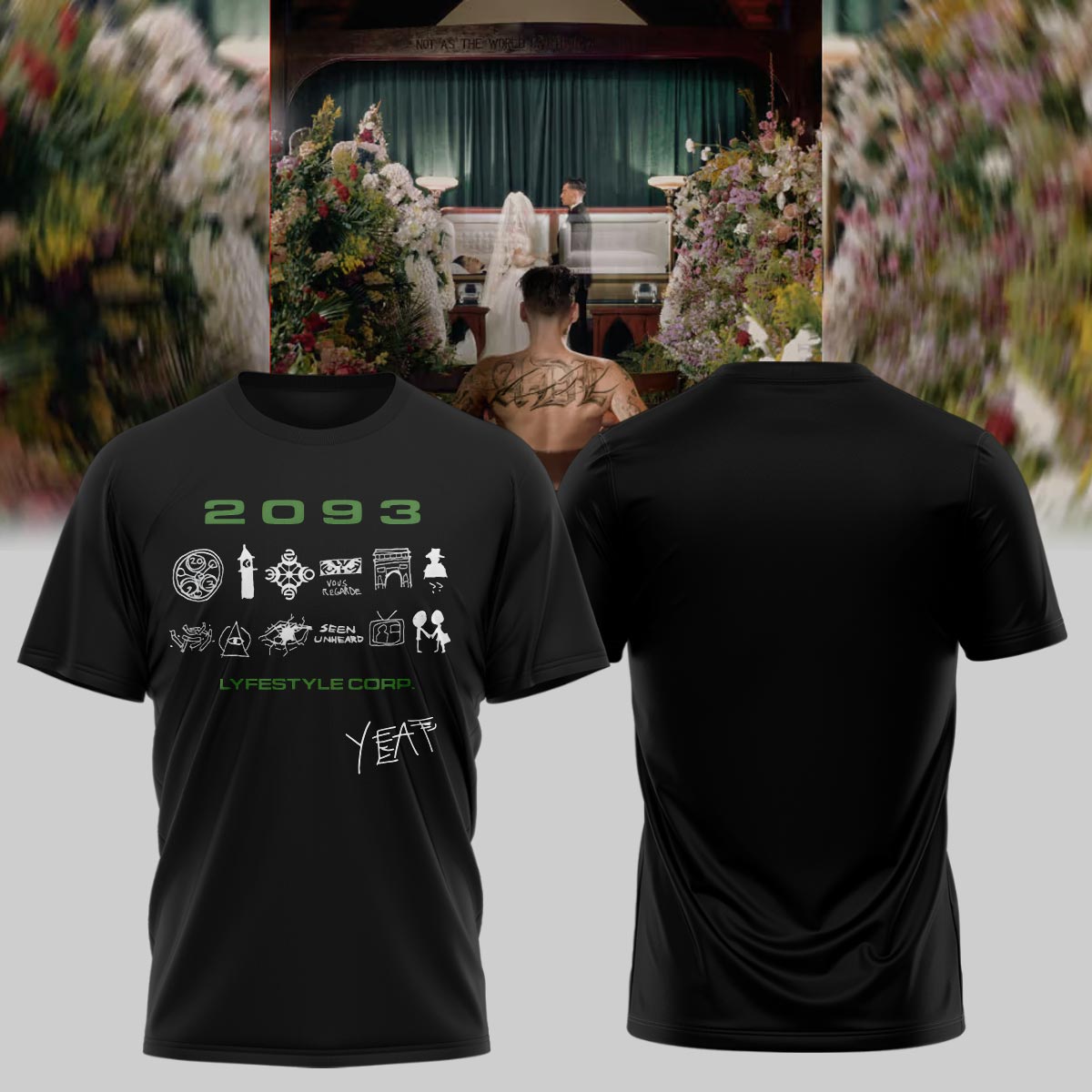 .YEAT LOVE/LYFE Tour Signed TShirt