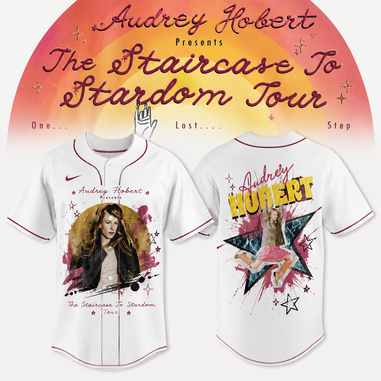 _AUDREY HOBERT – THE STAIRCASE TO STARDOM TOUR JERSEY