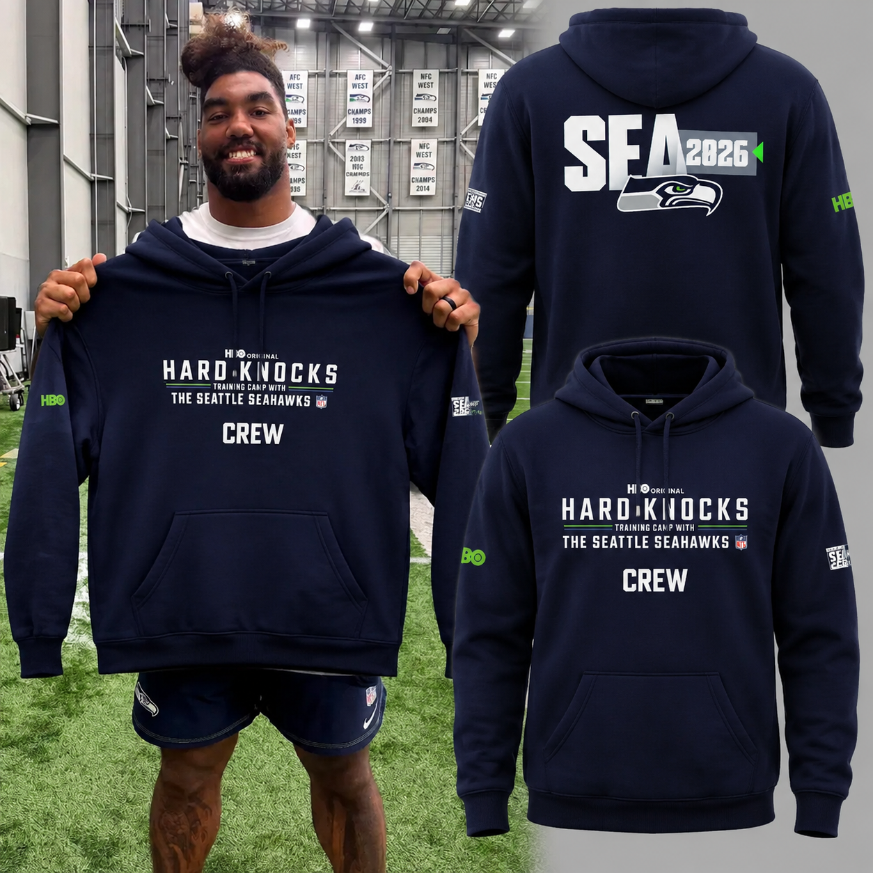 2026 Seattle Seahawks Hard Knocks Hoodie