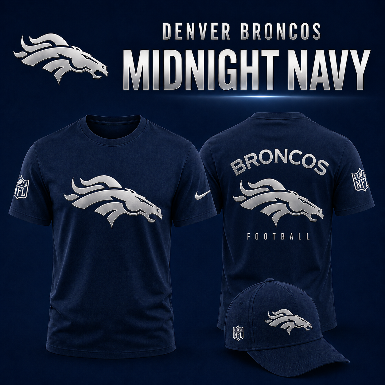 2026 Denver Broncos - Midnight Navy Limited Edition