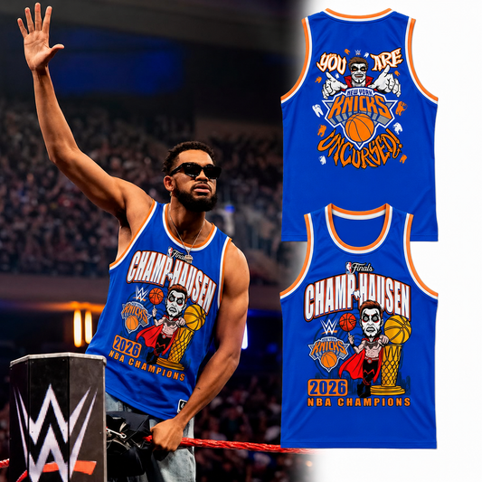 _New York Knick 2026 KATHAUSEN in the house 🧡💙