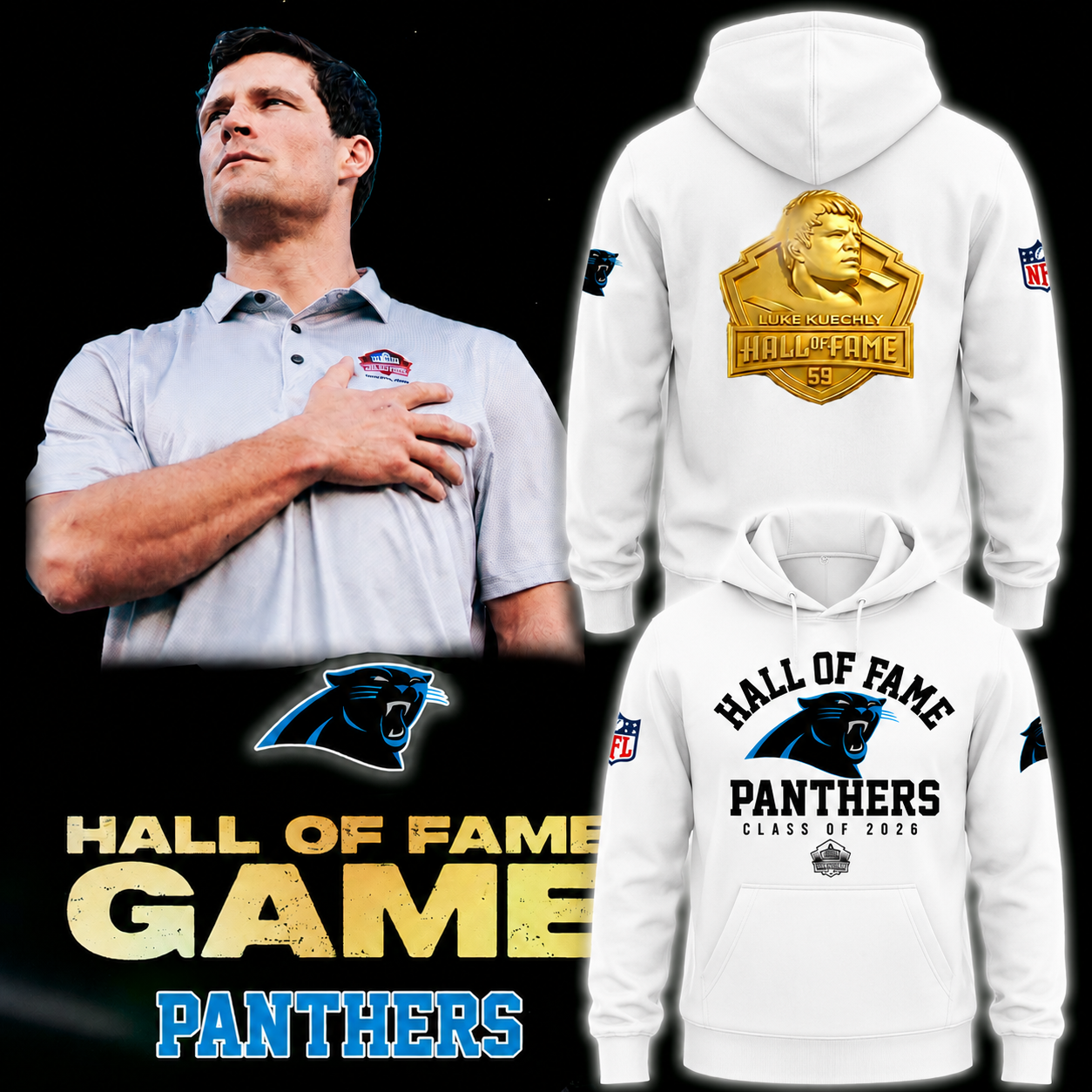 Carolina Panthers - Hall of Fame Game 2026 Luke Kuechly
