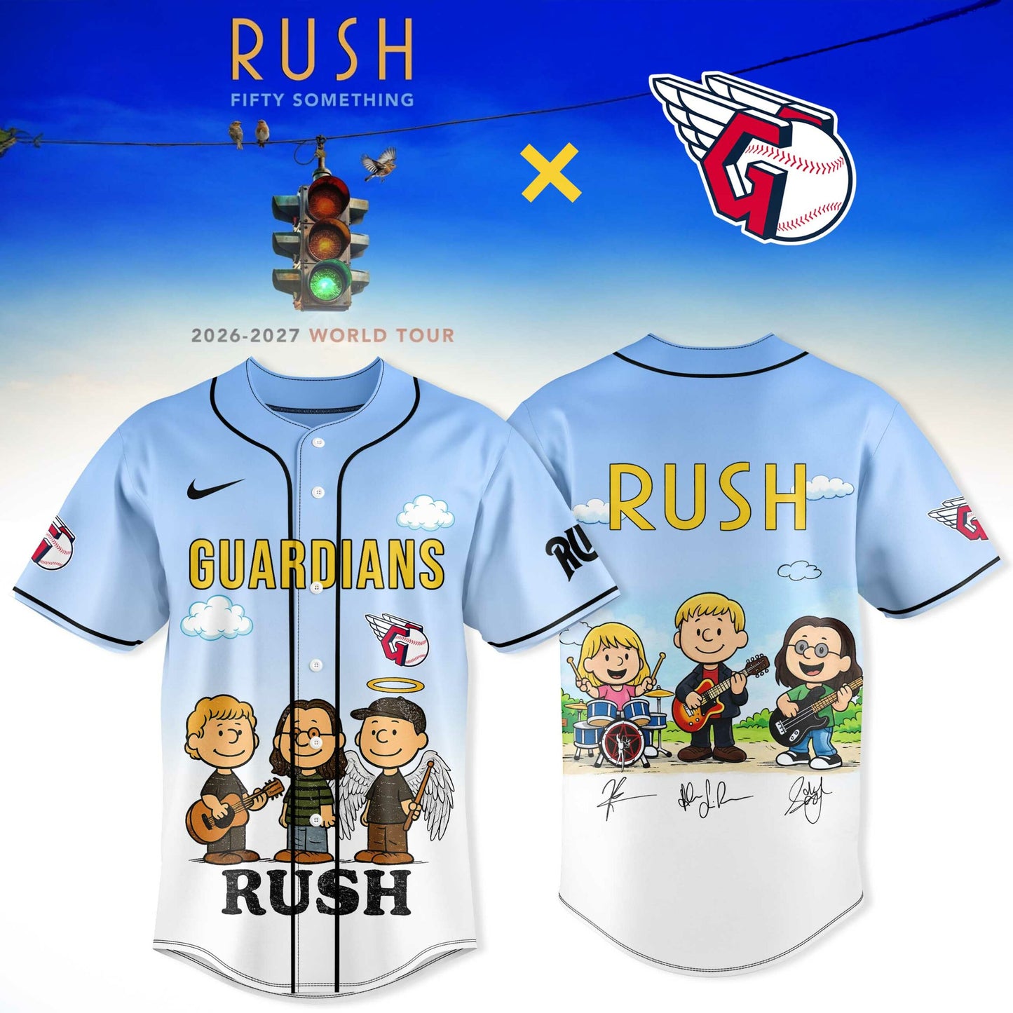 CLE – RUSH ‘Fifty Something’ World Tour