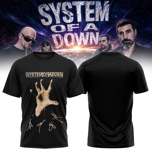 System of a Down “Europe / UK Stadium Tour 2026” Signature Limited Edition - Tshirt