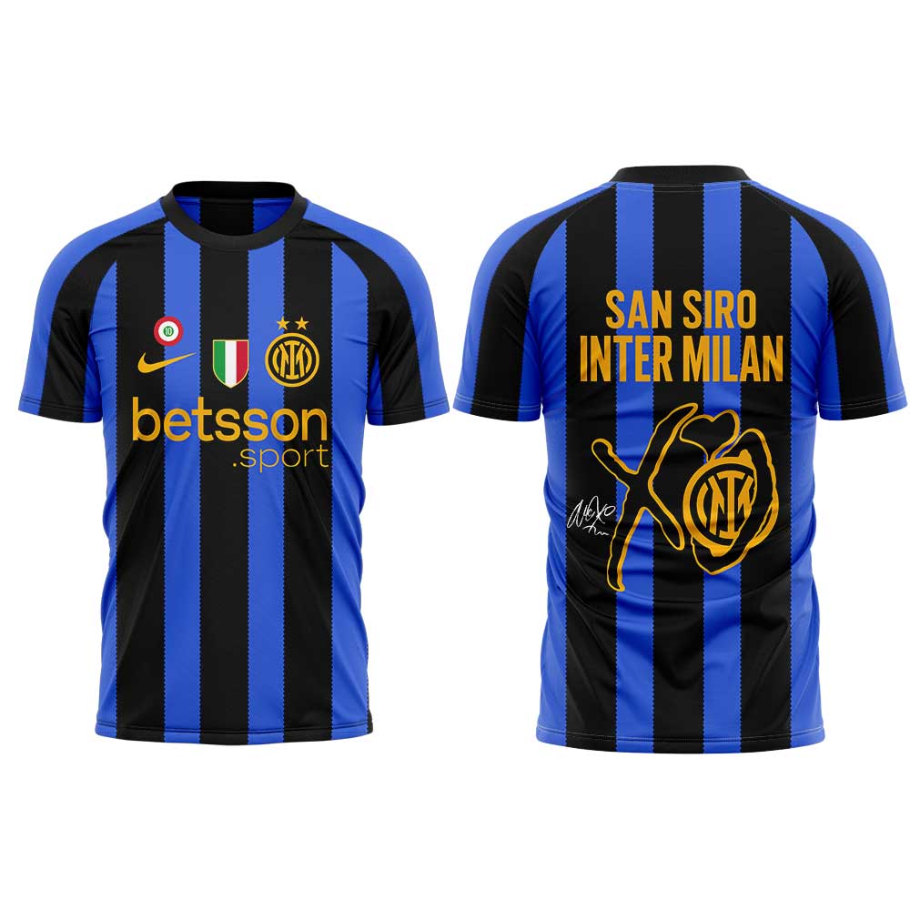 .  The Weeknd After Hours Til Dawn Tour x Inter Milan Limited Edition Shirt V2