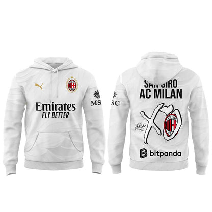 .The Weeknd After Hours Til Dawn Tour x AC Milan Limited Edition Hoodie  V3