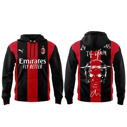 .The Weeknd After Hours Til Dawn Tour x AC Milan Limited Edition Hoodie
