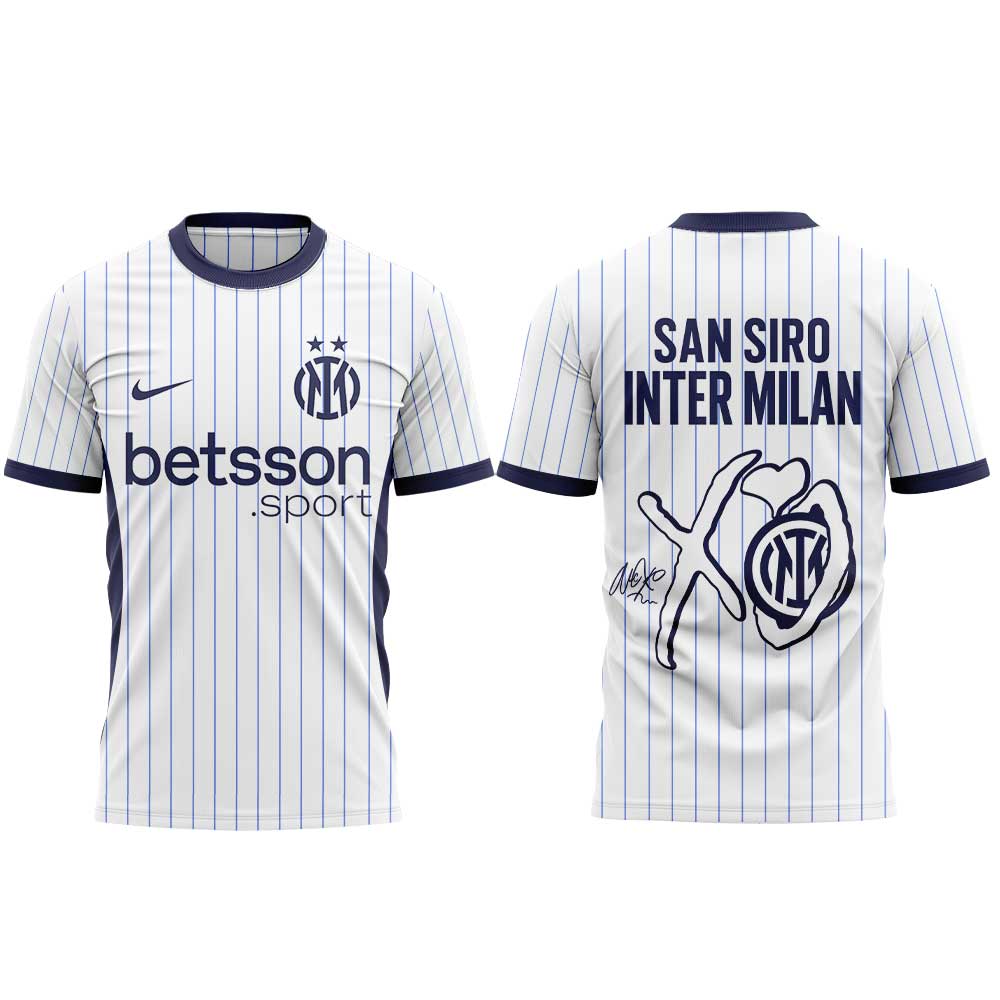 .  The Weeknd After Hours Til Dawn Tour x Inter Milan Limited Edition Shirt V4