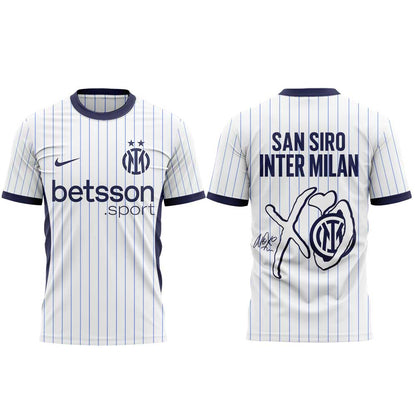 .  The Weeknd After Hours Til Dawn Tour x Inter Milan Limited Edition Shirt V4