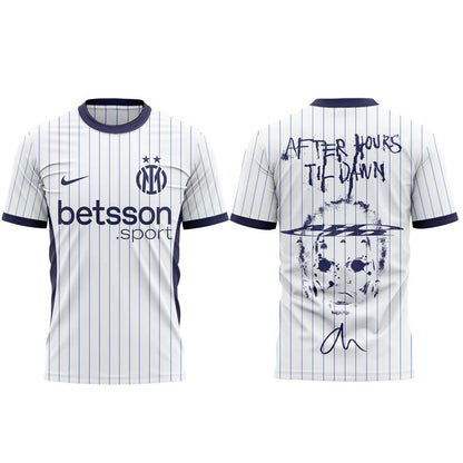 .  The Weeknd After Hours Til Dawn Tour x Inter Milan Limited Edition Shirt V3