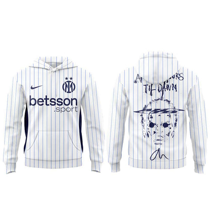 .  The Weeknd After Hours Til Dawn Tour x Inter Milan Limited Edition Hoodie  V3