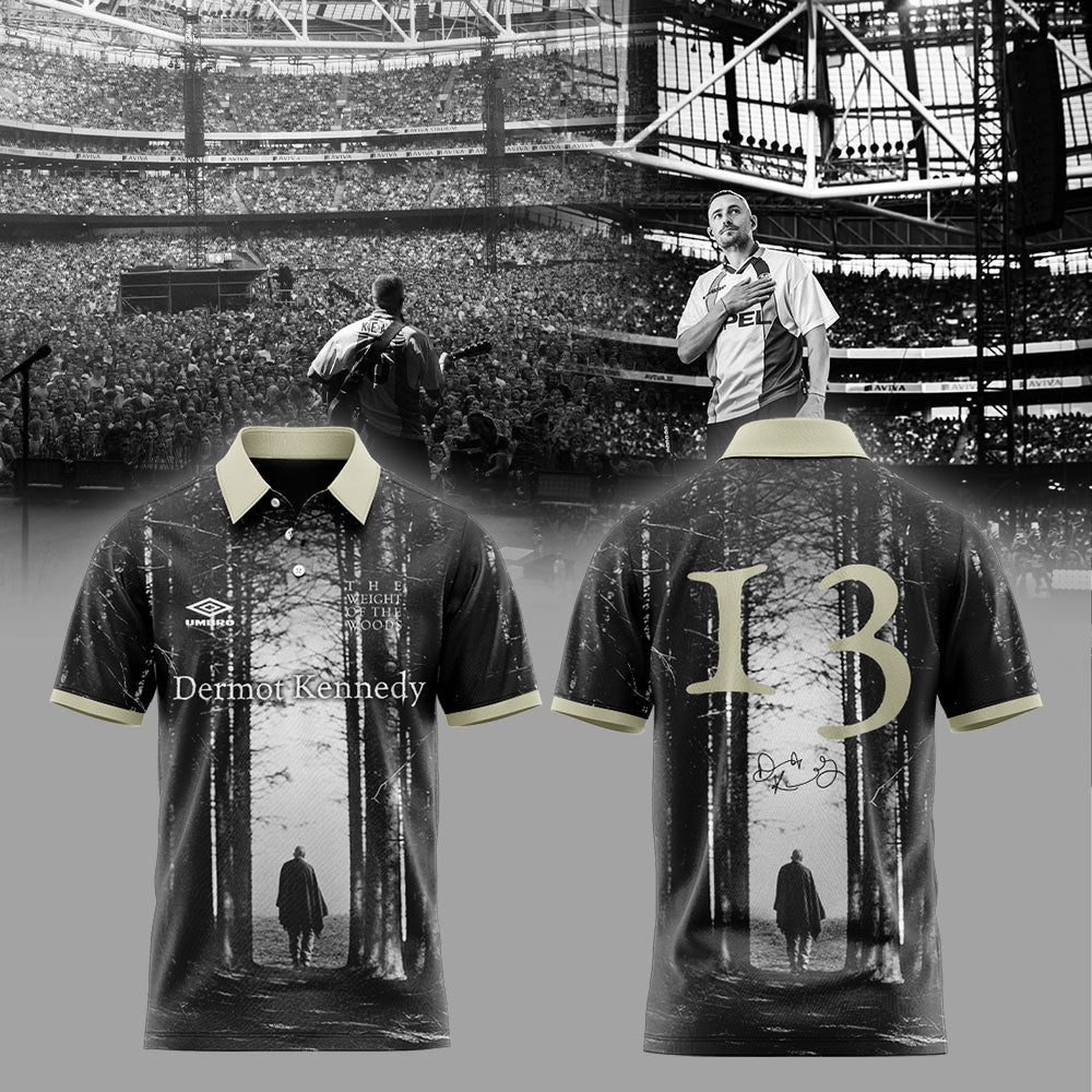 Dermot Kennedy x The Weight of the Woods Tour 2026 Limited Polo Signature