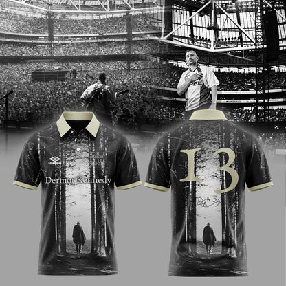 Dermot Kennedy x The Weight of the Woods Tour 2026 Limited Polo Signature