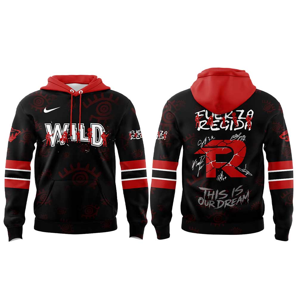 .                                M Wild Fuerza Regida "This is our Dream" Stadium Tour 2026 Hoodie