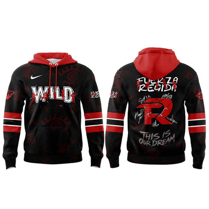 .                                M Wild Fuerza Regida "This is our Dream" Stadium Tour 2026 Hoodie