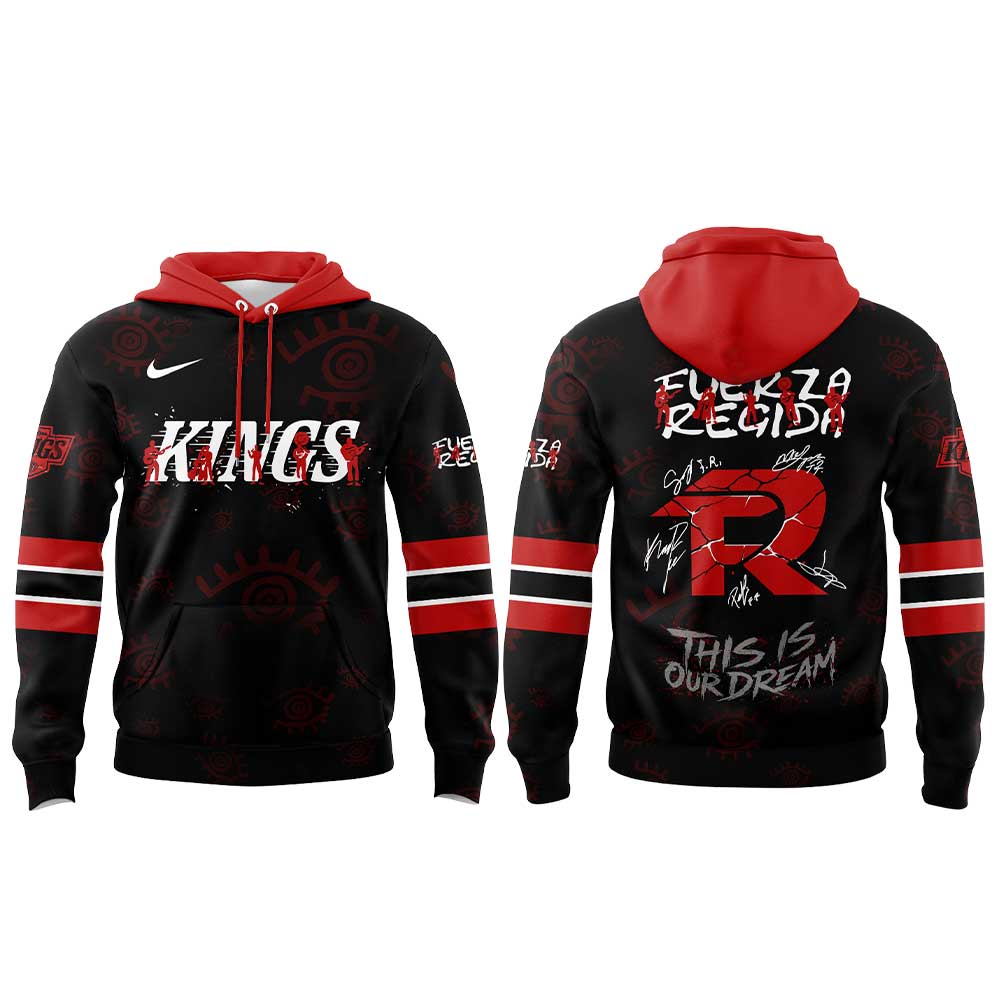 .              L.A Kings Fuerza Regida "This is our Dream" Stadium Tour 2026 Hoodie