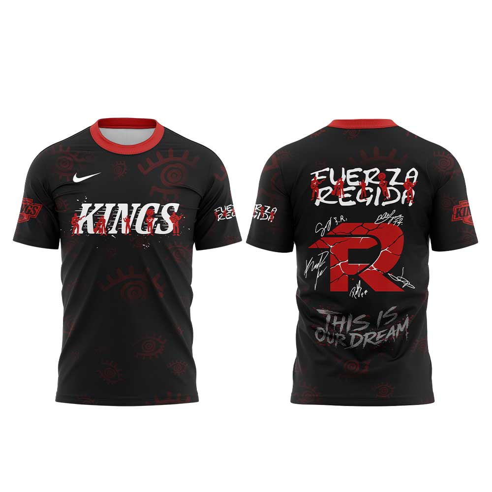 .              L.A Kings Fuerza Regida "This is our Dream" Stadium Tour 2026 Shirt