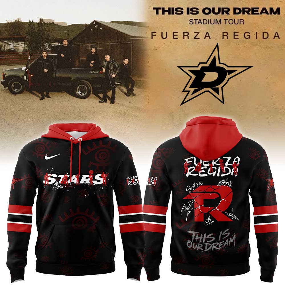 .              D Stars Fuerza Regida "This is our Dream" Stadium Tour 2026 Hoodie