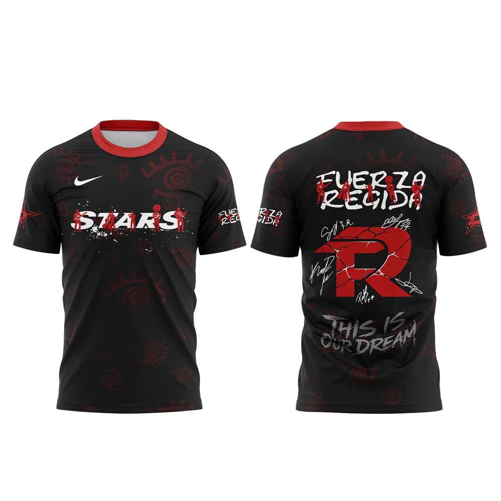 .              D Stars Fuerza Regida "This is our Dream" Stadium Tour 2026 Shirt