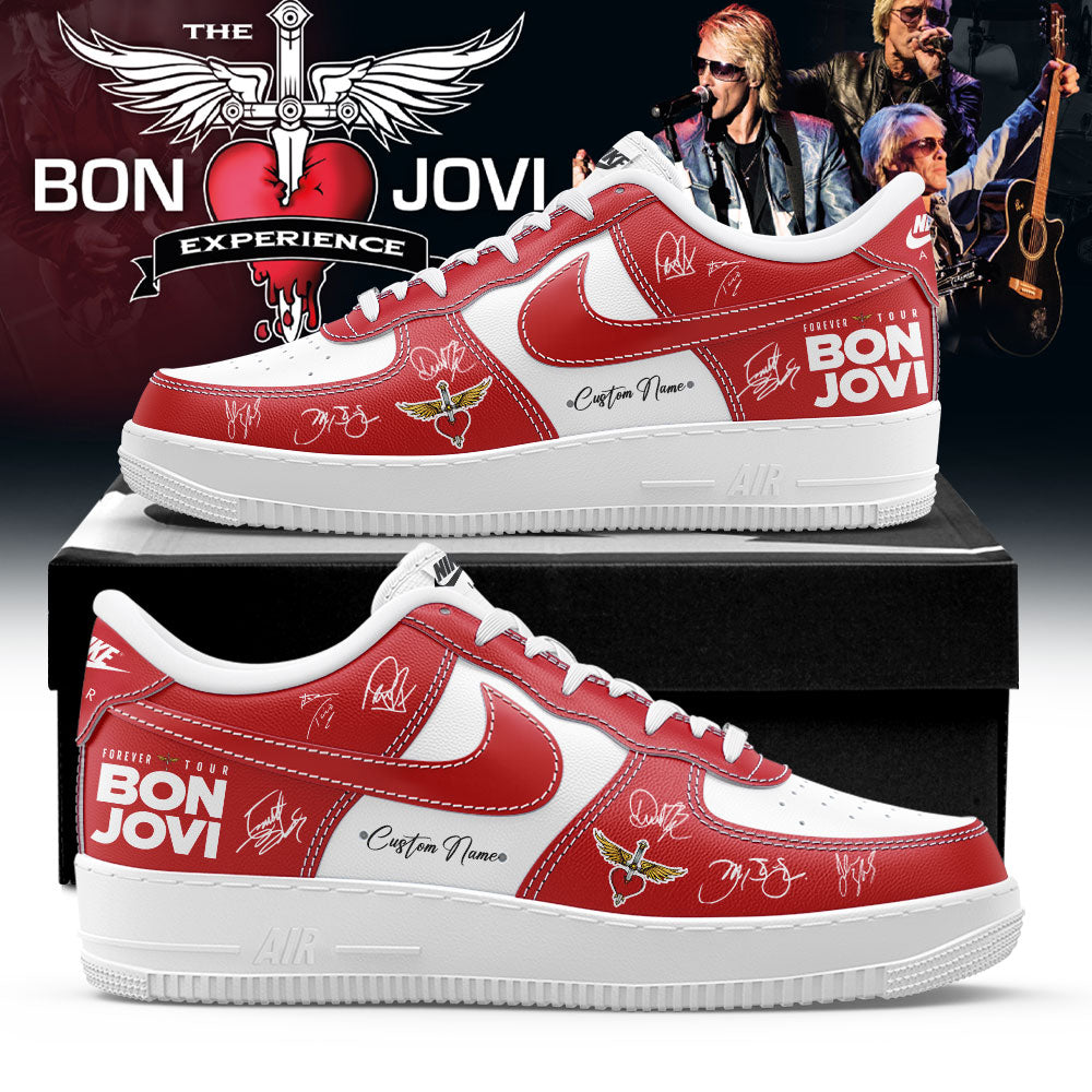 Bon Jovi Forever Tour ’26 Custom Name H34 Shoes v5