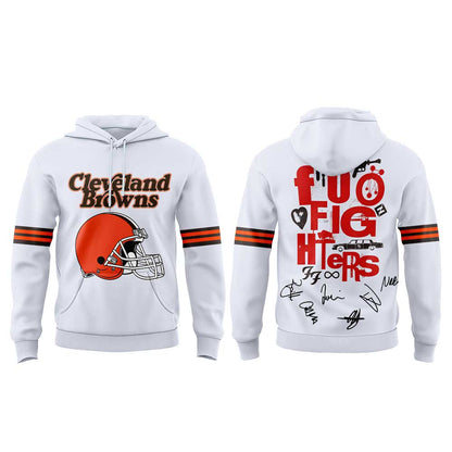 .              Foo Fighters TAKE COVER TOUR 2026 x Cleveland Browns Hoodie V3
