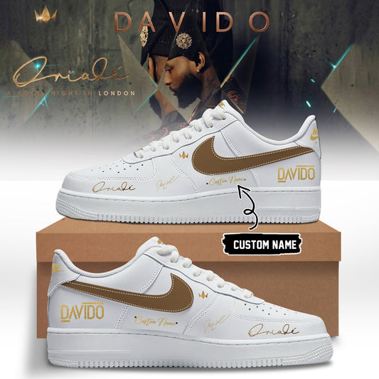 ,,Davido "A Royal Night In London" 2026 Limited Edition Signature – Shoes 1-2