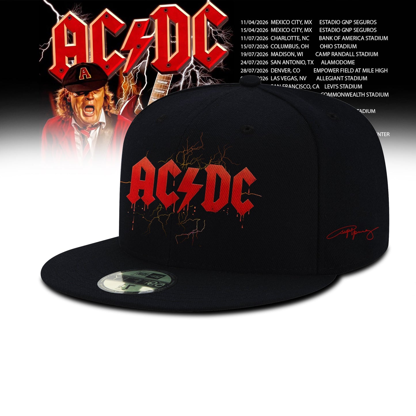 AC/DC 2026 CAP COLLECTION IS HERE ⚡