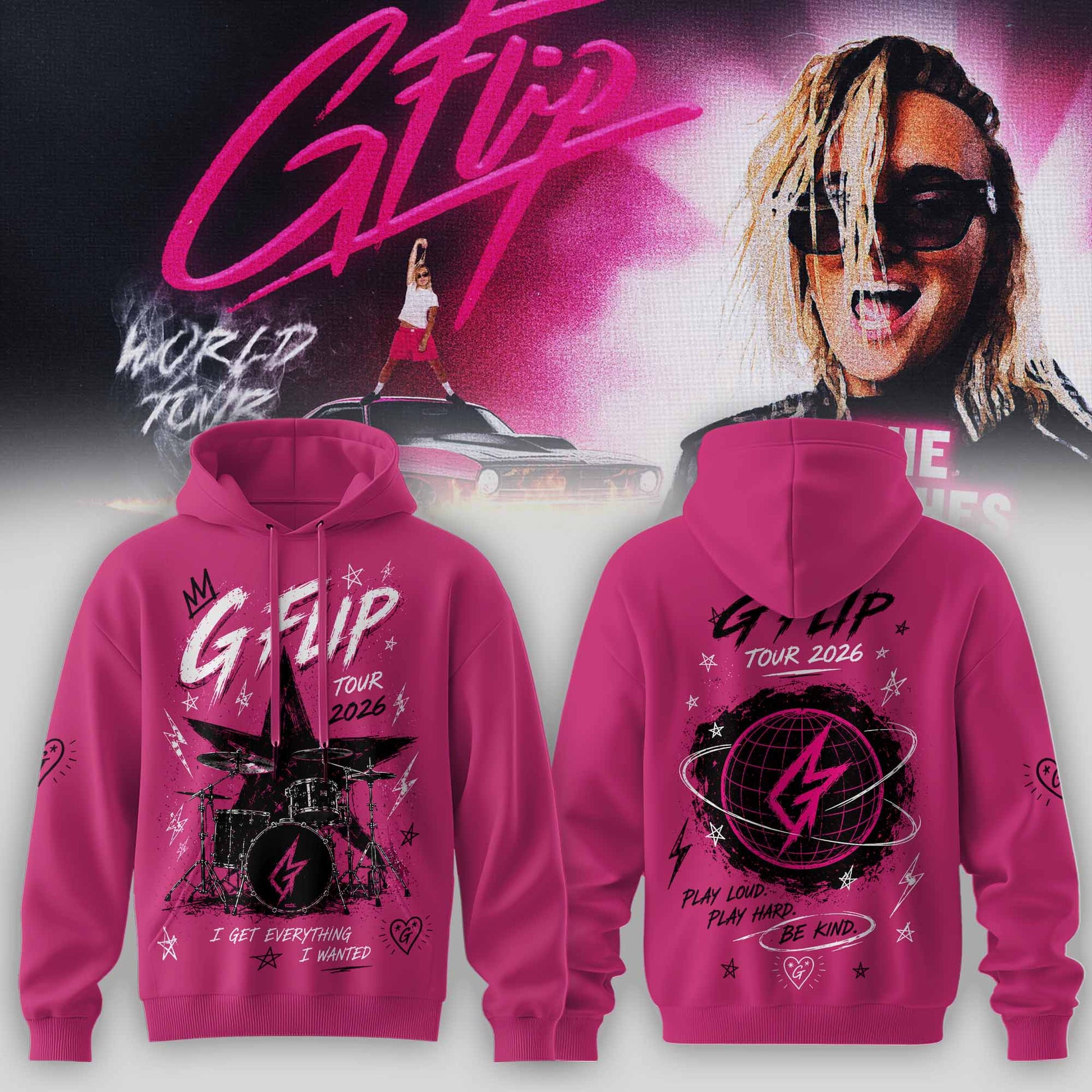 World Tour 2026 Premium 3D Hoodie - Style 1