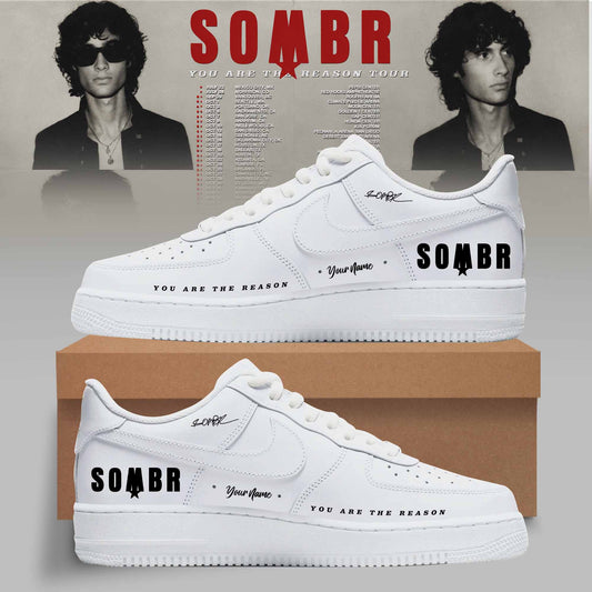 You Are The Reason Tour Premium 3D Sneakers - White Custom Shoes