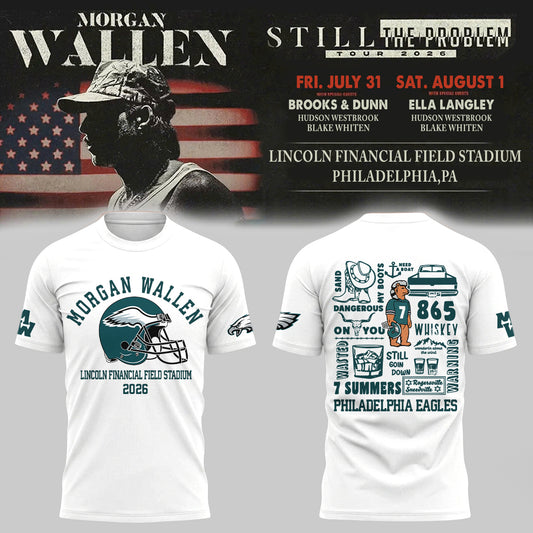 Limited Edition Still The Problem Tour 2026 At Lincoln Financial Field Stadium T-Shirts HP26072801T7