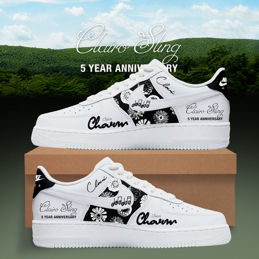 Sling 5 Year Anniversary Premium 3D Sneakers - Custom swoosh shoes
