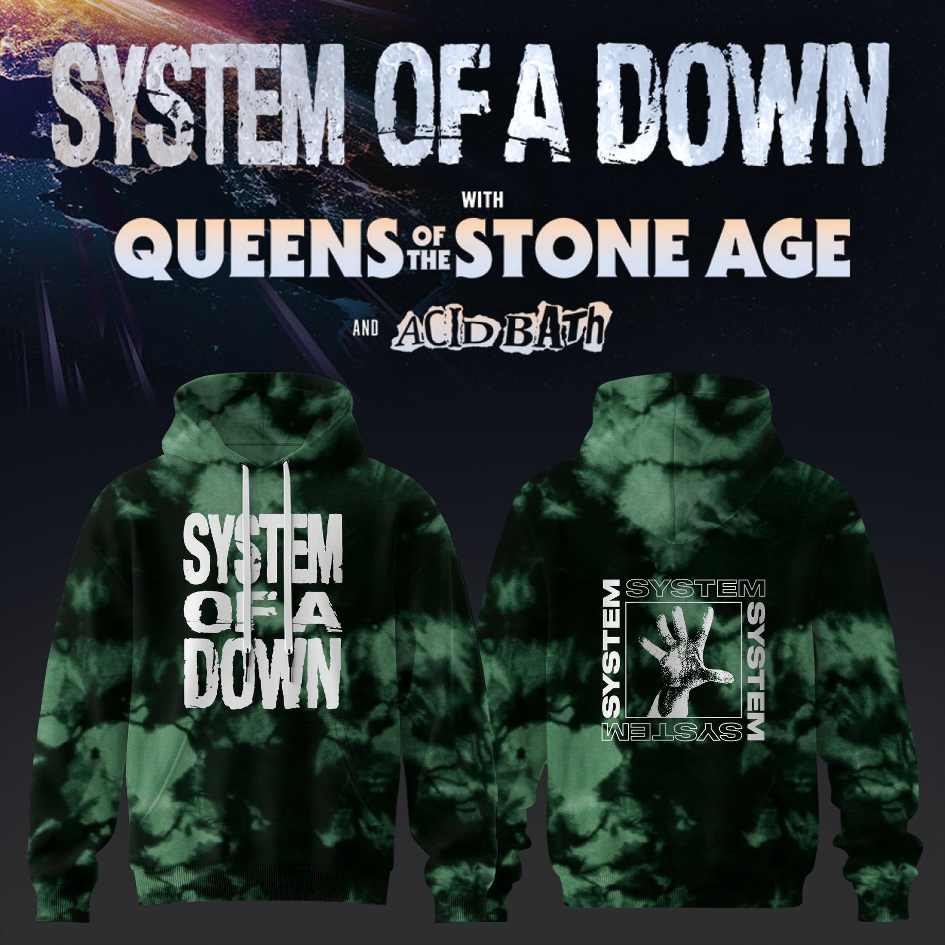 S.O.A.D -  UK &amp; EU Tour 2026 Limited Hoodie