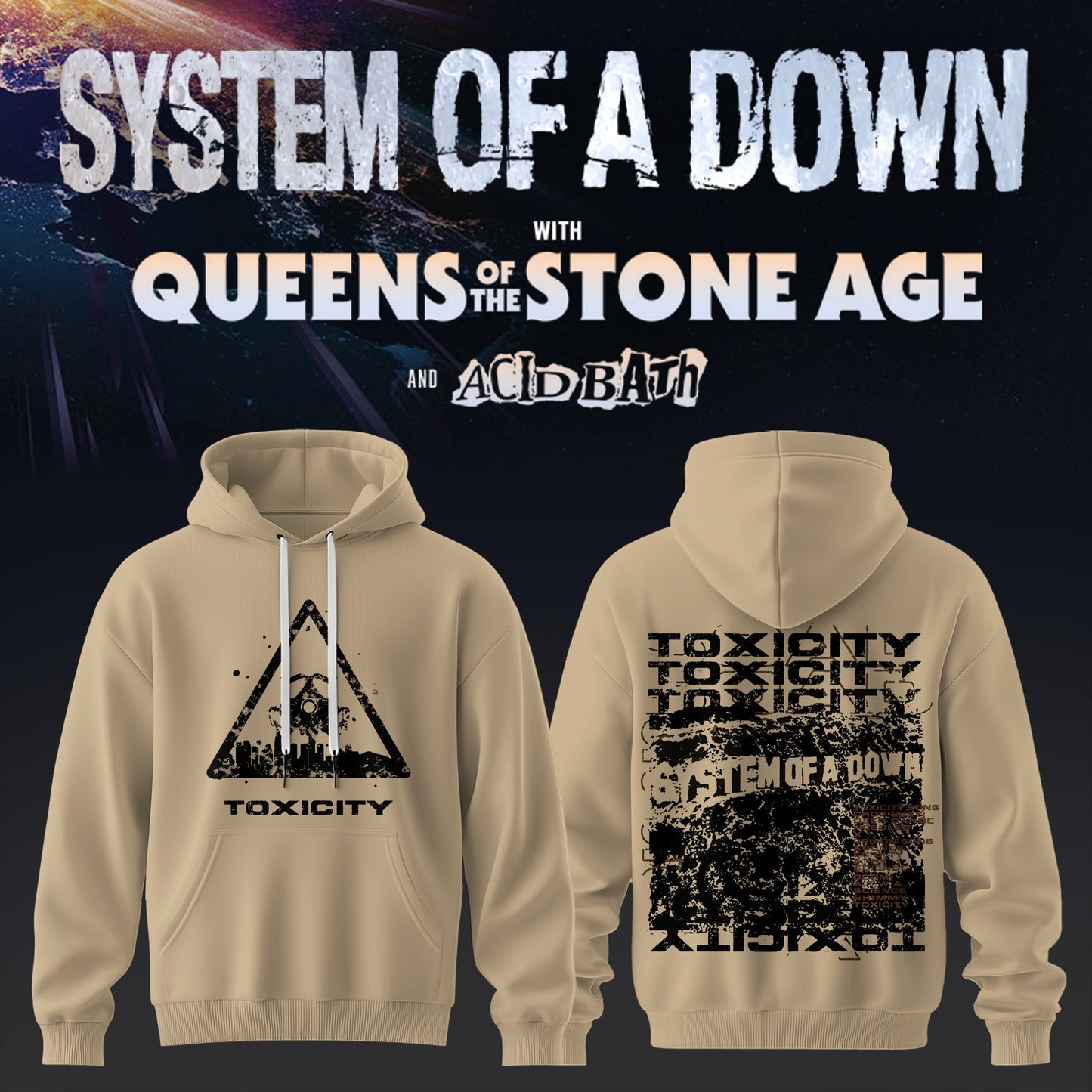S.O.A.D -  UK &amp; EU Tour 2026 Limited Hoodie