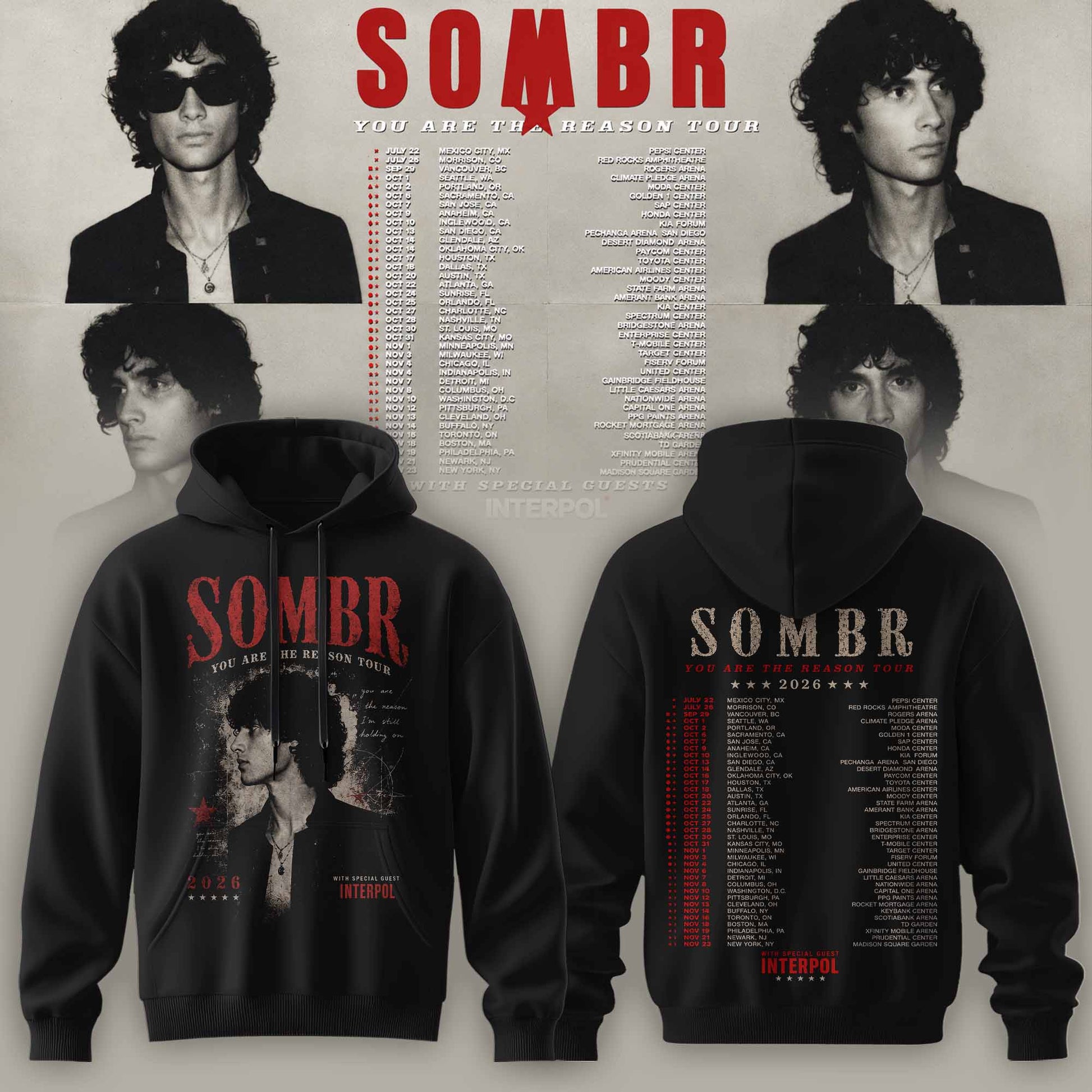 You Are The Reason Tour Premium 3D Hoodie - Style 2