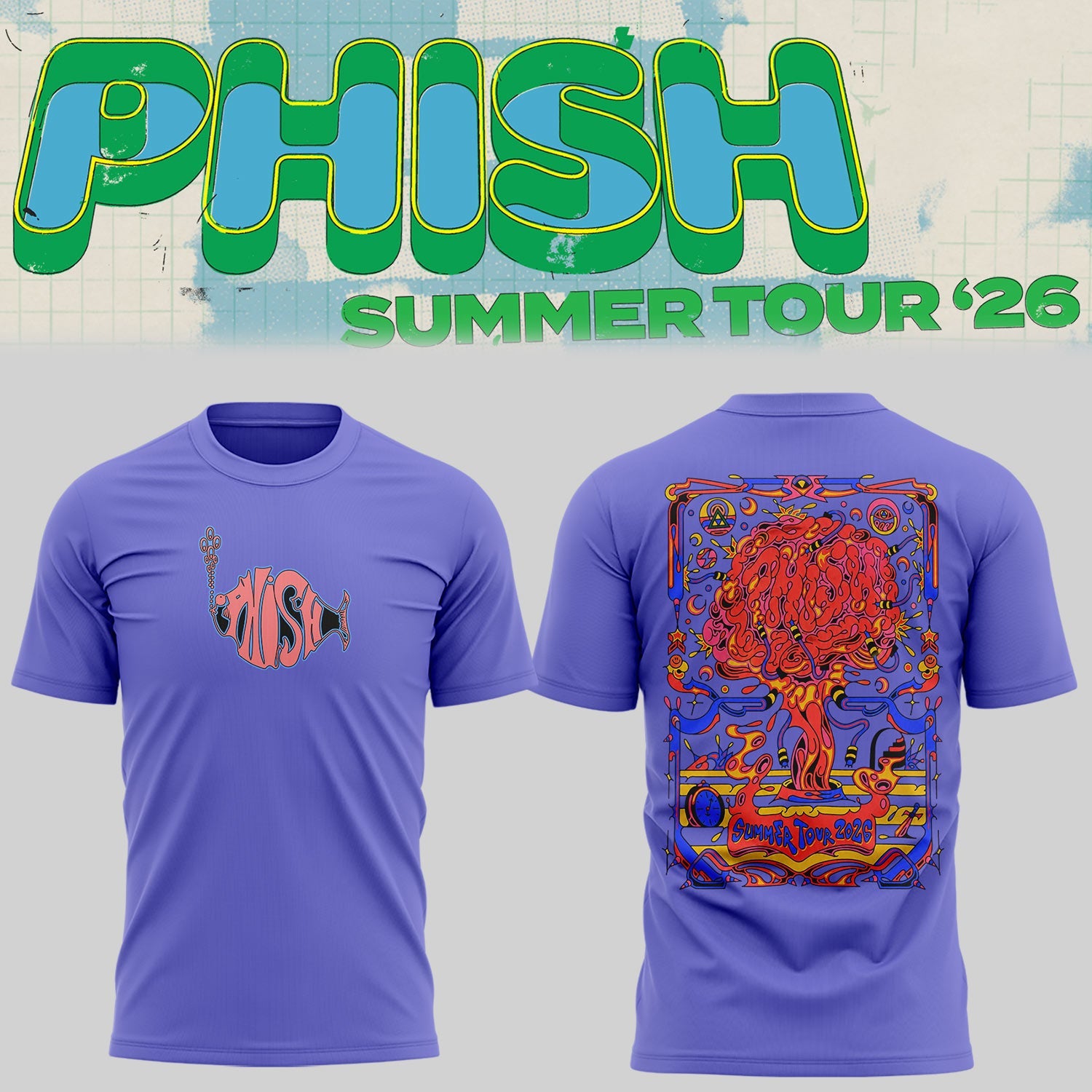 Limited Edition Summer Tour 2026 🎸🐠 Shirt